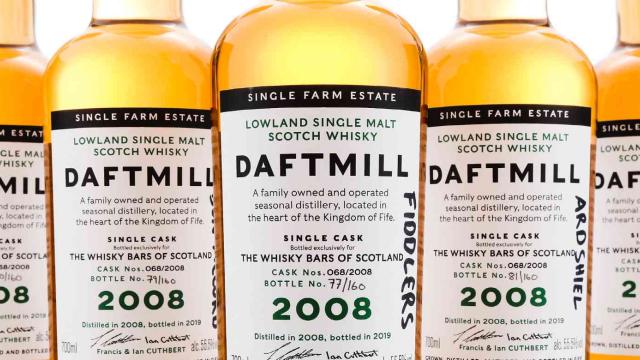 Almost £35,000 raised to support Scottish Independent Whisky Bars with Daftmill Distillery Auction