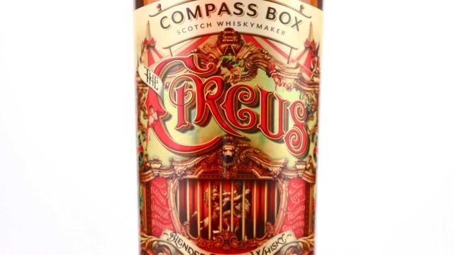 Compass Box Circus Label Creative Design