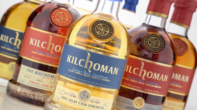 Kilchoman whisky selection