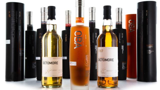 Octomore series by Bruichladdich