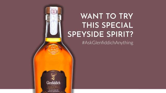 A  competition to sample Glenfiddich limited edition Spirit of Speyside whisky