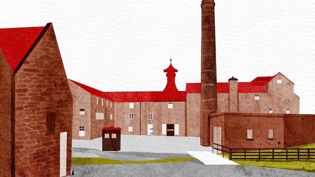 Illustration of Annandale Distillery