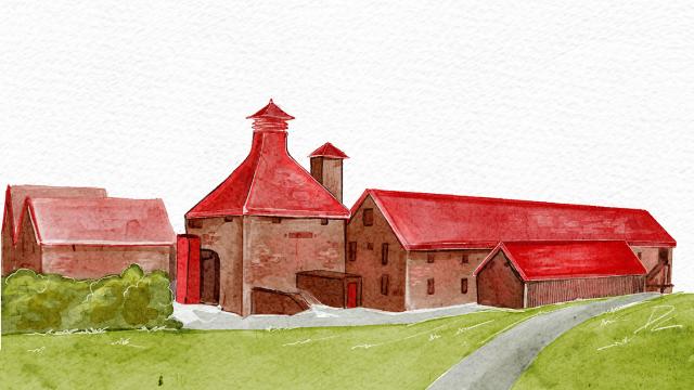 Illustration of Balvenie Distillery
