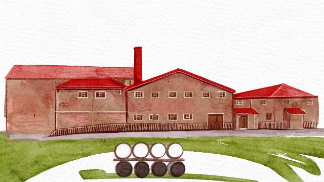 Illustration of Ben Nevis Distillery