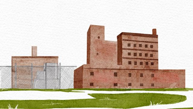 Illustration of Bernheim Distillery