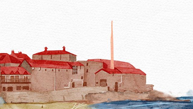 Illustration of Bowmore Distillery
