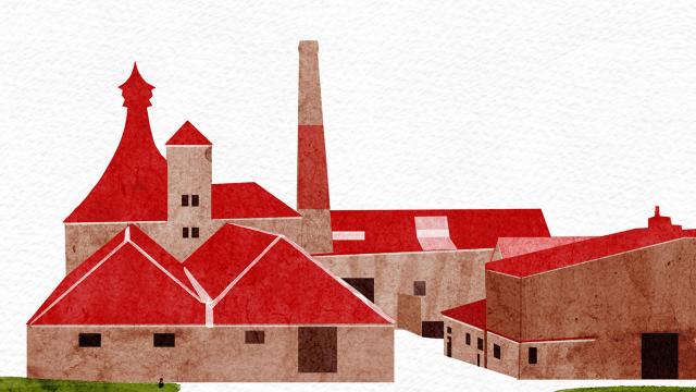Illustration of Brora Distillery