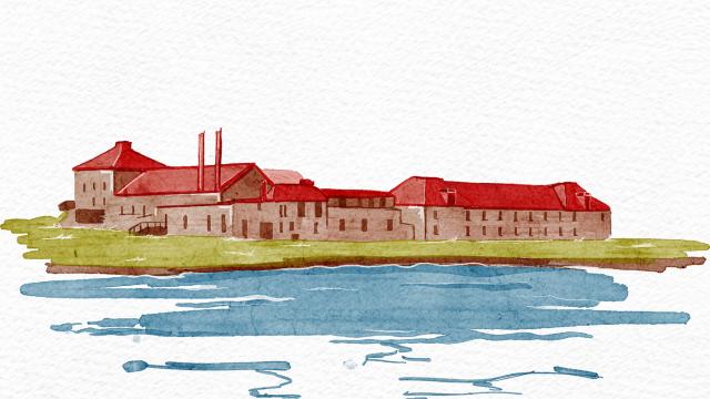 Illustration of Bruichladdich Distillery