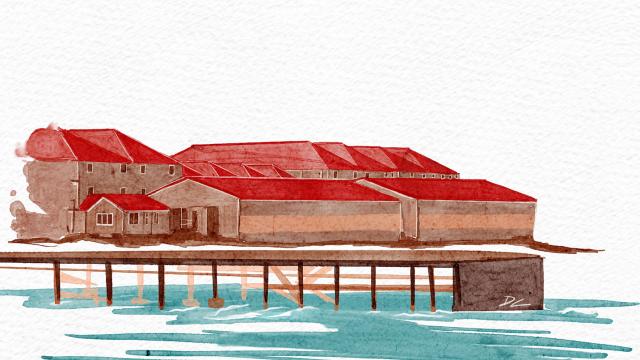 Illustration of Bunnahabhain Distillery