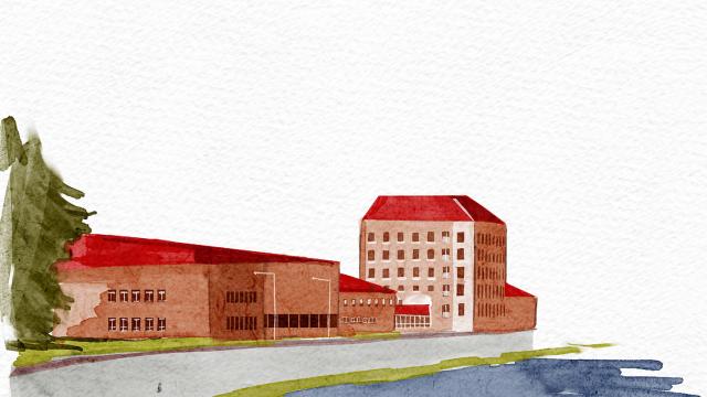 Illustration of Deanston Distillery