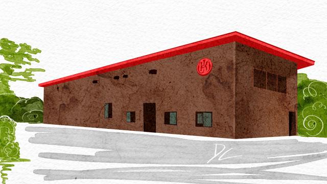 Illustration of the new Karuizawa Distillery