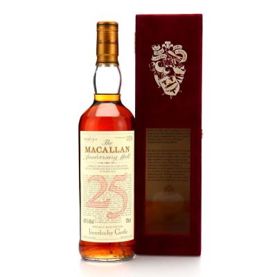 Macallan 1968 Anniversary Malt 25 Year Old / Inverlochy Castle