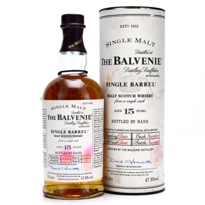 Balvenie 1989 Single Barrel 15 Year Old #1965 Balvenie 1989 Single Barrel 15 Year Old #1965