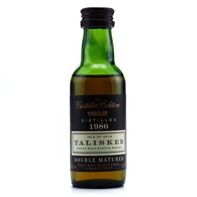 Talisker 1986 Distillers Edition Miniature / Inaugural Release Talisker 1986 Distillers Edition Miniature / Inaugural Release