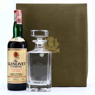 Glenlivet 12 Year Old 1980s Gift Pack Glenlivet 12 Year Old 1980s Gift Pack