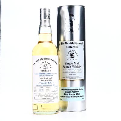 Bunnahabhain Moine 2007 Signatory Vintage 9 Year Old / German Whiskyfair Bunnahabhain Moine 2007 Signatory Vintage 9 Year Old / German Whiskyfair