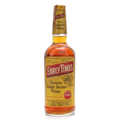Early Times Kentucky Straight Bourbon 1968