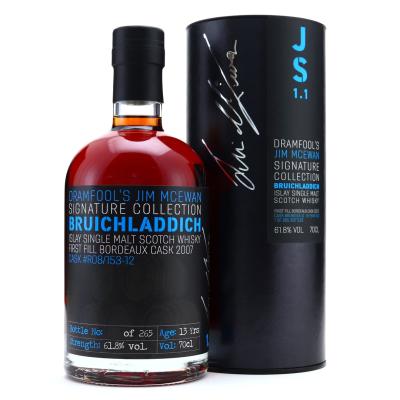 Bruichladdich 2007 Dramfool Jim McEwan Signature Collection 1.1 / Bottle #042