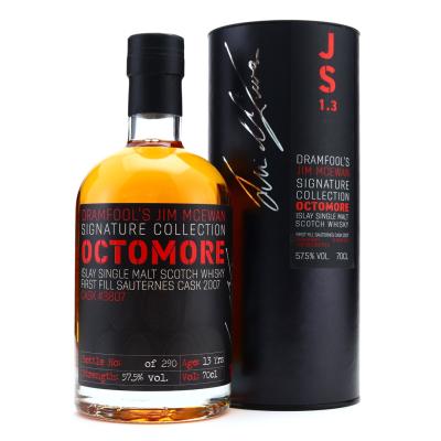 Octomore 2007 Dramfool Jim McEwan Signature Collection 1.3 / Bottle #022
