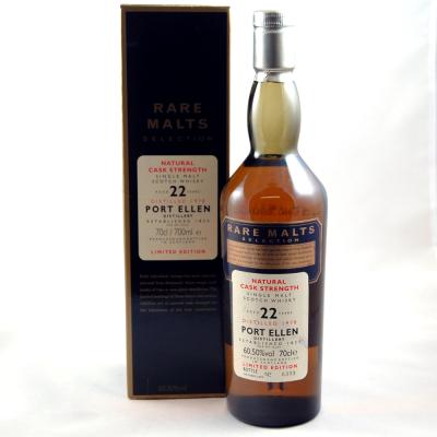 Port Ellen 1978 22 year old Rare Malt 