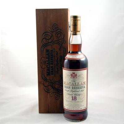 Image for Macallan 1979 Gran Reserva 18 Year Old Image for Macallan 1979 Gran Reserva 18 Year Old