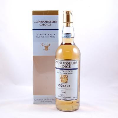 Rosebank 1991 Gordon and Macphail Connoisseurs Choice