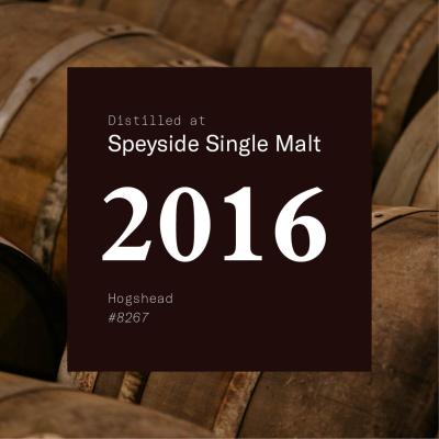 Cask: Speyside Single Malt 2016 Hogshead #8267 / stored at Inveralmond Bond Cask: Speyside Single Malt 2016 Hogshead #8267 / stored at Inveralmond Bond