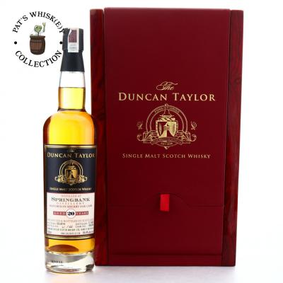 Springbank 1993 Duncan Taylor 20 Year Old Sherry Cask Springbank 1993 Duncan Taylor 20 Year Old Sherry Cask