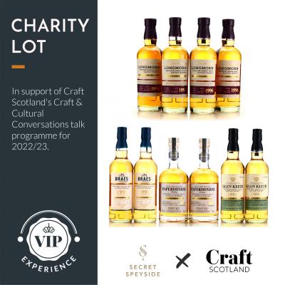 Secret Speyside Single Cask Editions 10 x 70cl / Charity Lot