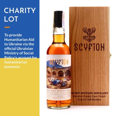 Glenrothes 1990 Scyfion Mouton Cadet Cask - Charity Lot