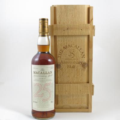 Image for Macallan 1975 Anniversary Malt 25 Year Old 