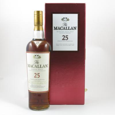 Macallan 25 Year Old Sherry Oak (US Import) 75cl Macallan 25 Year Old Sherry Oak (US Import) 75cl