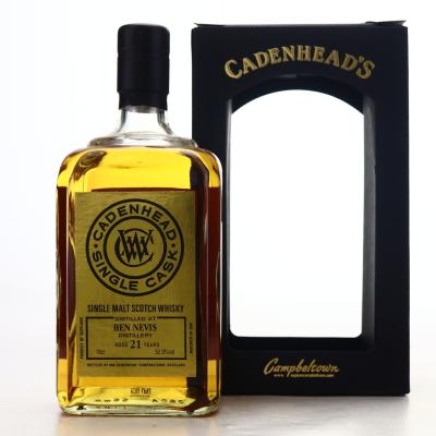 Ben Nevis 1996 Cadenhead's 21 Year Old