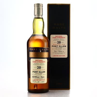 Port Ellen 1978 Rare Malt 20 Year Old / 60.90%