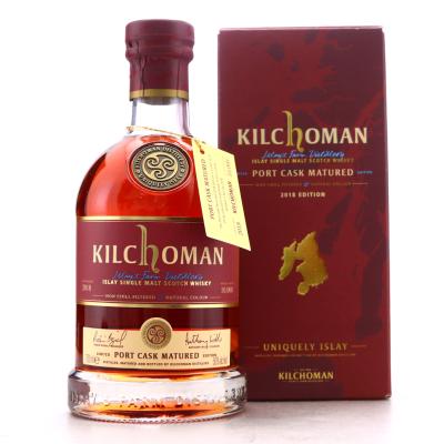 Kilchoman Port Cask Matured 2018 Release Kilchoman Port Cask Matured 2018 Release