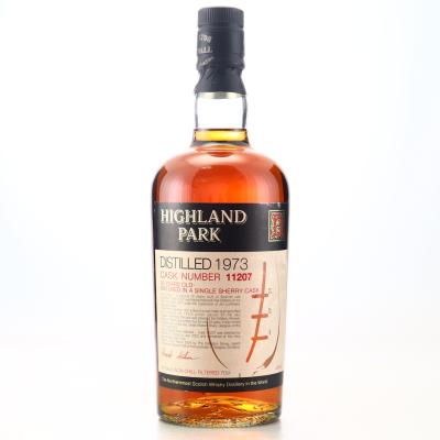 Highland Park 1973 Single Sherry Cask 30 Year Old #11207