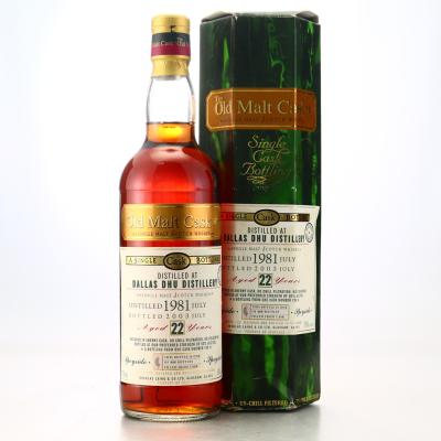 Dallas Dhu 1981 Douglas Laing 22 Year Old Sherry Cask