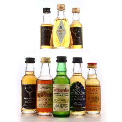 Highland Single Malt Miniature x 8