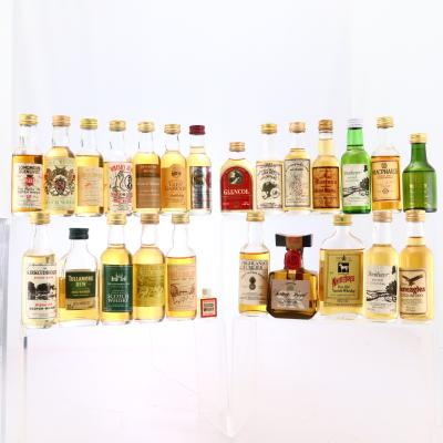 Whisky Miniature x 25