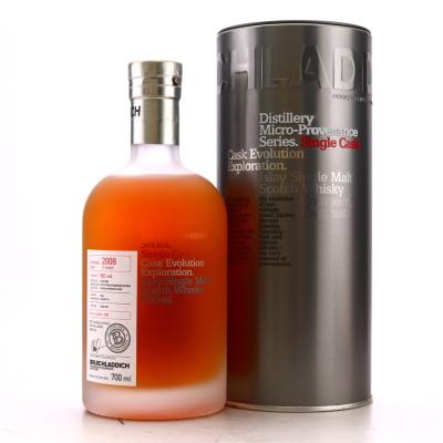 Bruichladdich 2008 Micro Provenance Single Cask 11 Year Old #2542 / UK Laddie Crew Bruichladdich 2008 Micro Provenance Single Cask 11 Year Old #2542 / UK Laddie Crew