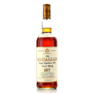 Macallan 1977 18 Year Old 75cl / US Import Macallan 1977 18 Year Old 75cl / US Import