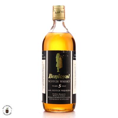 Benloyal 5 Year Old Scotch Whisky 1970s / Portuguese Import Benloyal 5 Year Old Scotch Whisky 1970s / Portuguese Import
