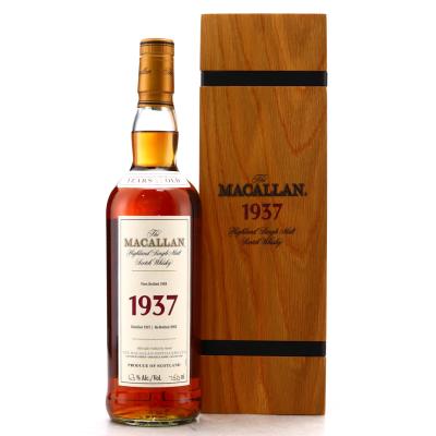 Macallan 1937 Fine and Rare 32 Year Old Macallan 1937 Fine and Rare 32 Year Old
