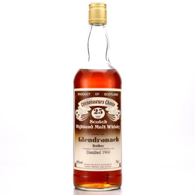 Glendronach 1960 Gordon and MacPhail 25 Year Old Glendronach 1960 Gordon and MacPhail 25 Year Old
