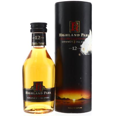 Highland Park 12 Year Old Miniature 1990s