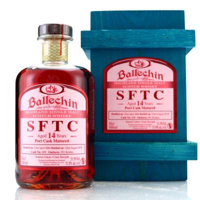 Ballechin 2004 Straight from the Cask 14 Year Old 50cl