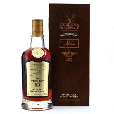 Glenury Royal 1984 Gordon and MacPhail 125th Anniversary Glenury Royal 1984 Gordon and MacPhail 125th Anniversary