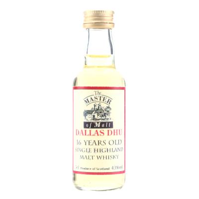 Dallas Dhu 16 Year Old Master of Malt Miniature