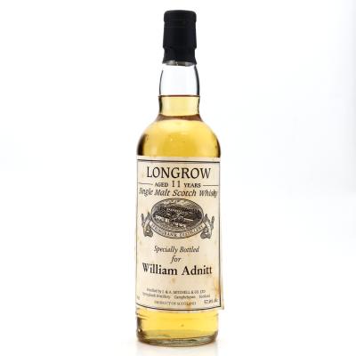Longrow 11 Year Old Cask #69 / William Adnitt