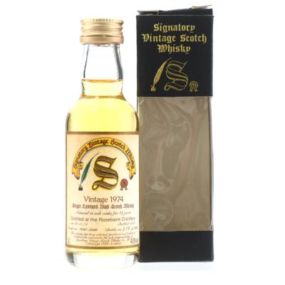 Rosebank 1974 Signatory Vintage 18 Year Old Miniature Rosebank 1974 Signatory Vintage 18 Year Old Miniature